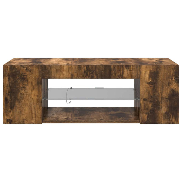 Lowboard Savutammi mit LED-Beleuchtung Jair 90x39x30cm