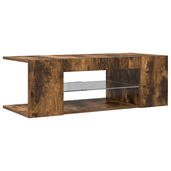 Lowboard Savutammi mit LED-Beleuchtung Jair 90x39x30cm
