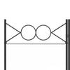 Weißer Raumteiler Ancea 120x220cm (3-teiliger Stoff)