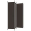 Raumteiler Radife, braun, 200x200cm (4-teilig, Stoff)