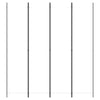 Weißer Raumteiler Kellan 200x220cm (4-teiliger Stoff)