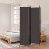 Brauner Raumteiler Kellan 200x220cm (4-teilig, Leinwand)