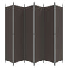 Brauner Raumteiler Kellan 300x220cm (6-teilige Leinwand)