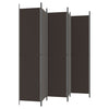 Brauner Raumteiler Kellan 300x220cm (6-teilige Leinwand)