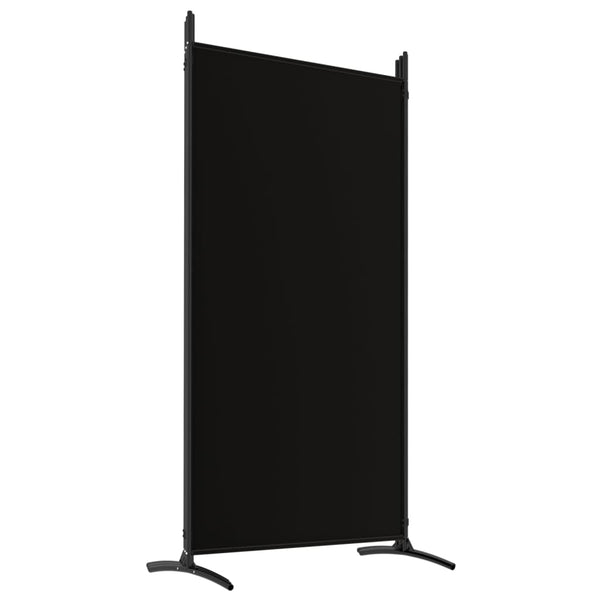 Musta tilanjakaja Galino 433x180cm (5-paneelinen kangas)