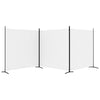 Weißer Raumteiler Anette 525x180cm (3-teilig, Stoff)
