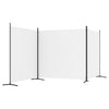 Weißer Raumteiler Anette 525x180cm (3-teilig, Stoff)