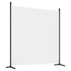 Weißer Raumteiler Anette 525x180cm (3-teilig, Stoff)
