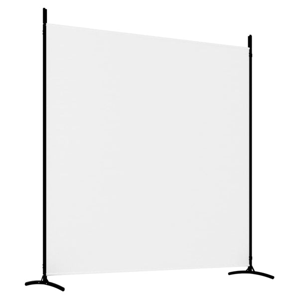 Weißer Raumteiler Anette 525x180cm (3-teilig, Stoff)