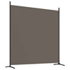 Antrasiitti tilanjakaja Anette 698x180cm (4-paneelinen kangas)