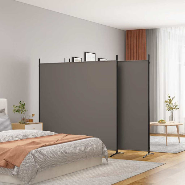 Antrasiitti tilanjakaja Anette 698x180cm (4-paneelinen kangas)