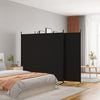 Musta tilanjakaja Anette 698x180cm (4-paneelinen kangas)