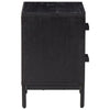 Nachttisch Contact schwarz 36x30x45cm (Kiefer)