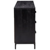 Schwarze Kommode Vara 110x35x70cm (Kiefer)