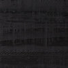 Schwarze Kommode Vara 110x35x70cm (Kiefer)