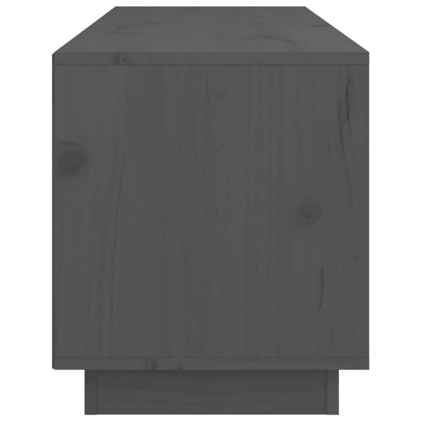 Graues TV-Möbel Wila 105x34x40cm (Kiefer)