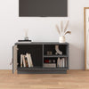 Harmaa tv-taso Jorg 70x34x40cm (mänty)