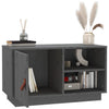 Harmaa tv-taso Jorg 70x34x40cm (mänty)