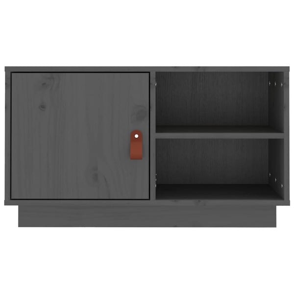 Harmaa tv-taso Jorg 70x34x40cm (mänty)