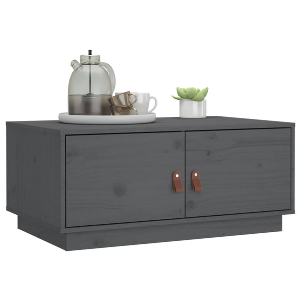 Couchtisch Iosie 80x50x35cm, grau (Kiefer)