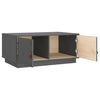 Couchtisch Iosie 80x50x35cm, grau (Kiefer)