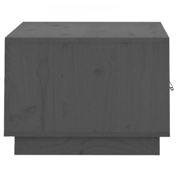 Couchtisch Iosie 80x50x35cm, grau (Kiefer)