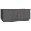 Grauer Couchtisch Gillian 100x50x41cm (Kiefer)