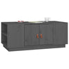 Grauer Couchtisch Gillian 100x50x41cm (Kiefer)
