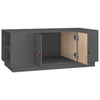 Grauer Couchtisch Gillian 100x50x41cm (Kiefer)
