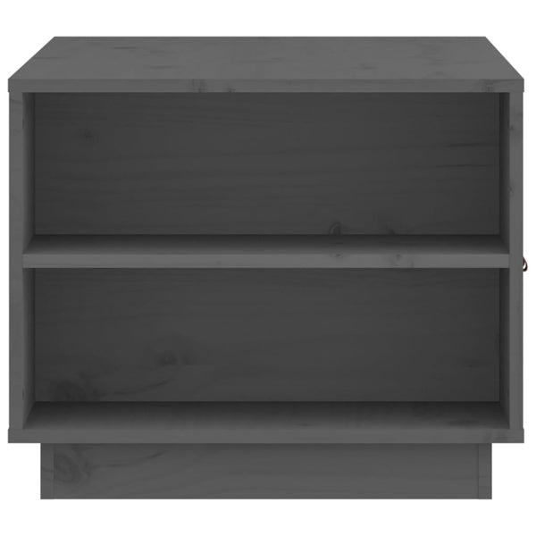 Grauer Couchtisch Gillian 100x50x41cm (Kiefer)