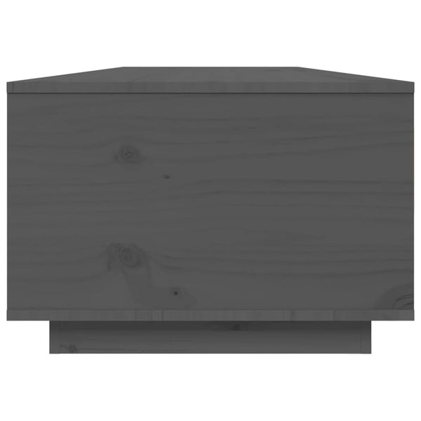 Grauer Couchtisch Die 80x50x35,5cm (Kiefer)