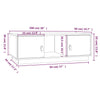Couchtisch Comino 100x50x35cm (Kiefer)