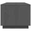 Grauer Couchtisch Zanita 100x50x41cm (Kiefer)