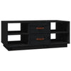 Schwarzer Couchtisch Zanita 100x50x41cm (Kiefer)