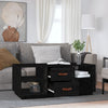 Schwarzer Couchtisch Zanita 100x50x41cm (Kiefer)