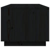 Schwarzer Couchtisch Zanita 100x50x41cm (Kiefer)