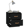 Nachttisch Miche schwarz 40x34x45cm (Kiefer)