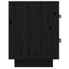Nachttisch Miche schwarz 40x34x45cm (Kiefer)