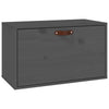 Harmaa seinäkaappi Sofina 60x30x35cm (mänty)