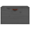 Harmaa seinäkaappi Sofina 60x30x35cm (mänty)