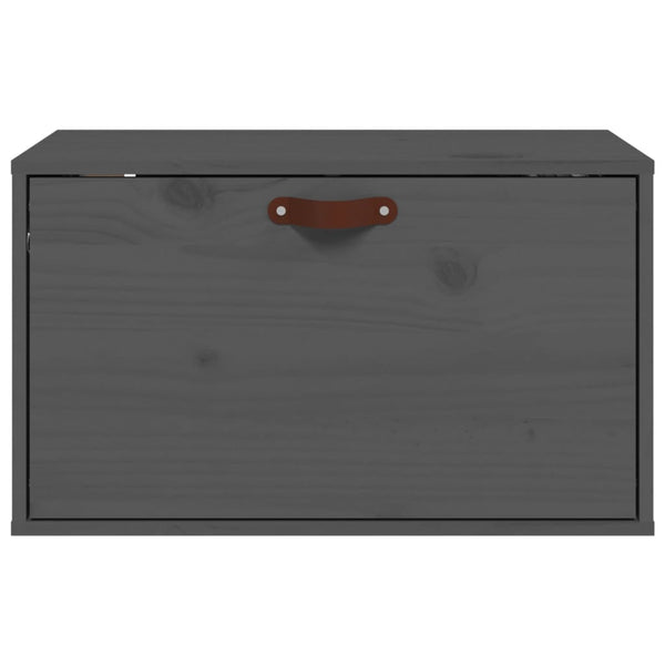 Harmaa seinäkaappi Sofina 60x30x35cm (mänty)