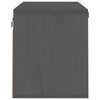 Harmaa seinäkaappi Sofina 60x30x35cm (mänty)