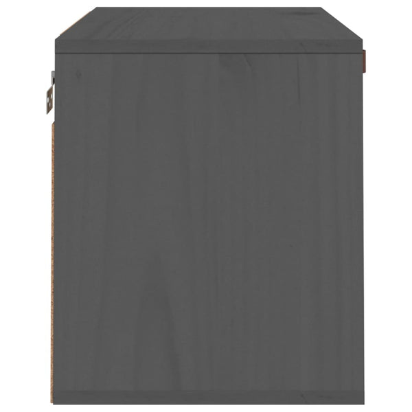 Harmaa seinäkaappi Sofina 60x30x35cm (mänty)
