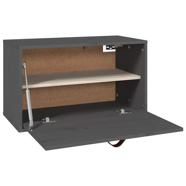 Harmaa seinäkaappi Sofina 60x30x35cm (mänty)