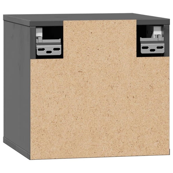 Harmaa seinäkaapit Dasiu 31,5x30x30cm (2 kpl mänty)