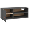 Grauer Wandschrank Jullia 80x30x30cm (Kiefer)
