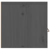 Grauer Wandschrank Jullia 80x30x30cm (Kiefer)