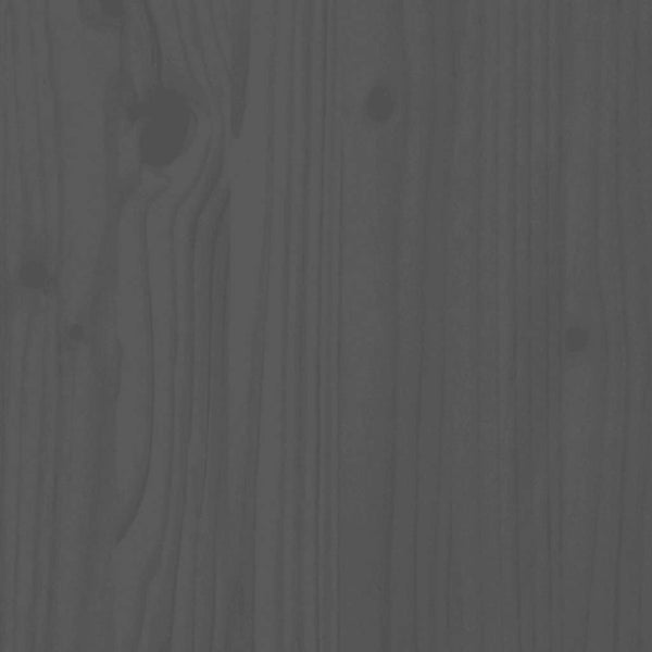 Harmaa pukeutumispöytä led-valoilla Irimea 95x50x133,5cm (mänty)
