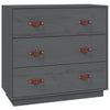 Harmaa senkki Wincler 80x40x75cm (mänty)