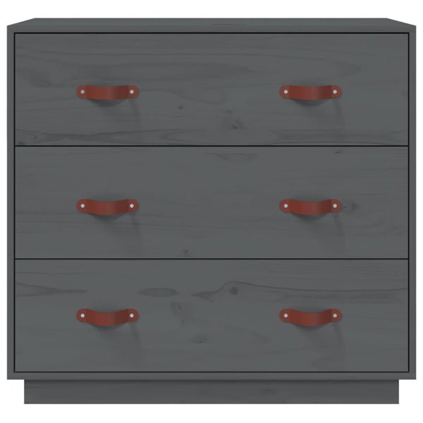 Harmaa senkki Wincler 80x40x75cm (mänty)